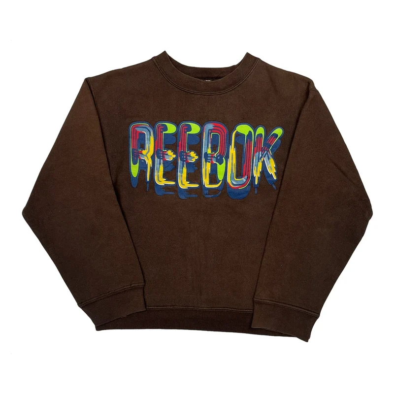 Age 10-12 Reebok Sweatshirt - Medium Brown Polyester