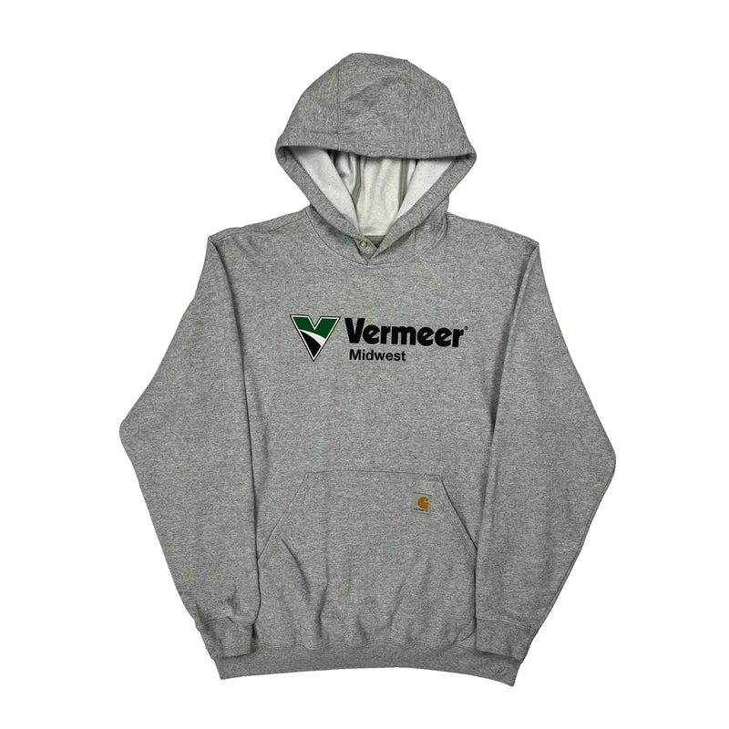 Vermeer Midwest Carhartt Hoodie - Large Gray Cotton