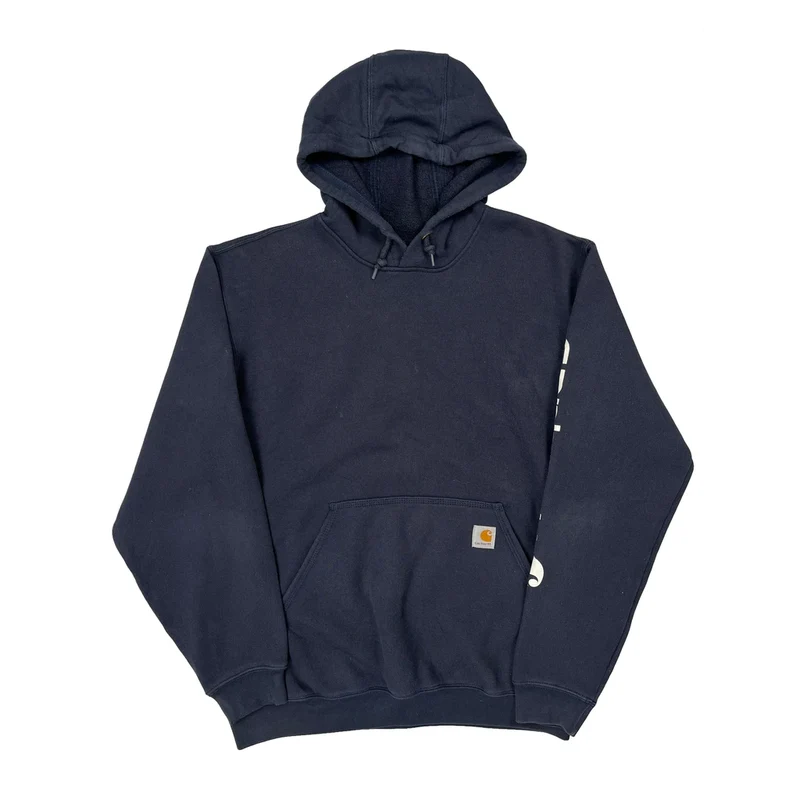 Carhartt Hoodie - Medium Navy Cotton