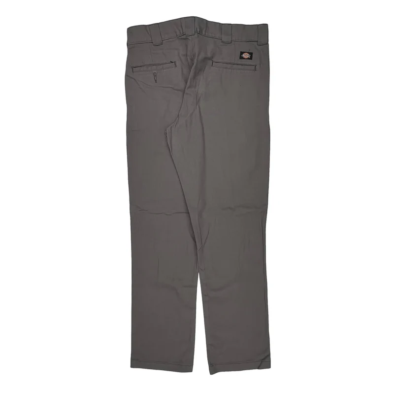 Dickies Pants - 34W 32L Gray Polyester Blend