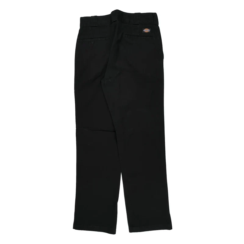 Dickies Pants - 29W 31L Black Polyester Blend