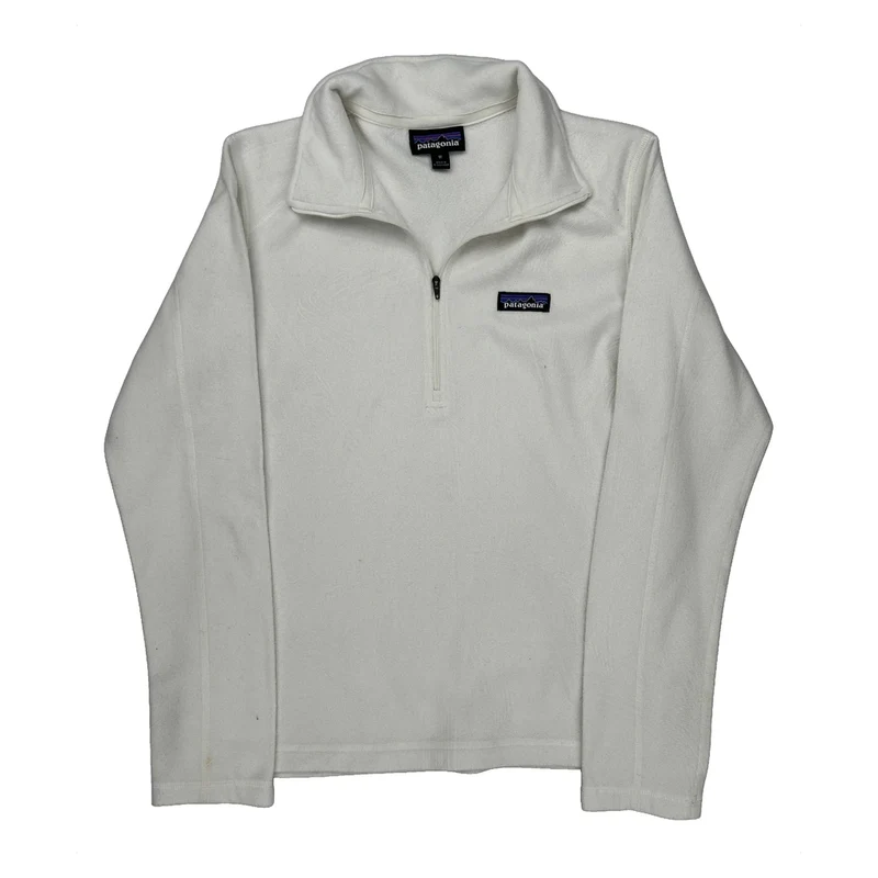 Patagonia Fleece - Medium White Polyester