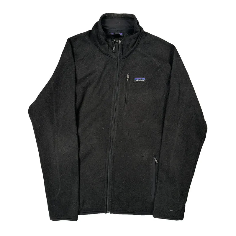 Patagonia Fleece Jacket - XL Black Polyester