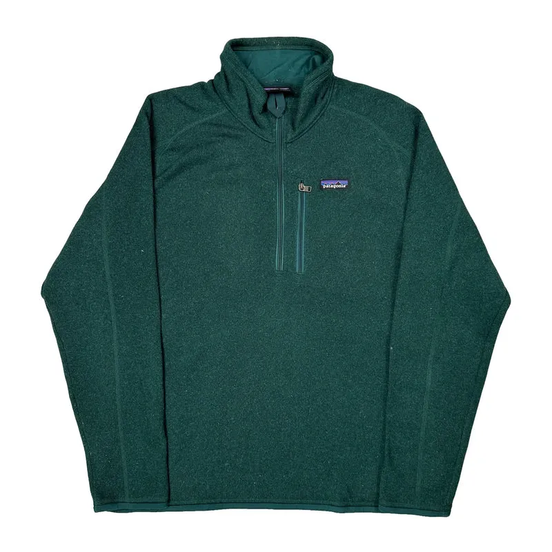 Patagonia Fleece - Large Green Polyester