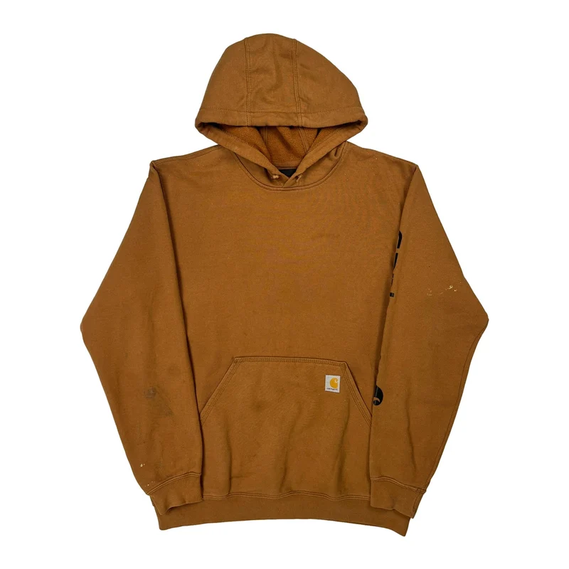Carhartt Hoodie - Medium Brown Cotton