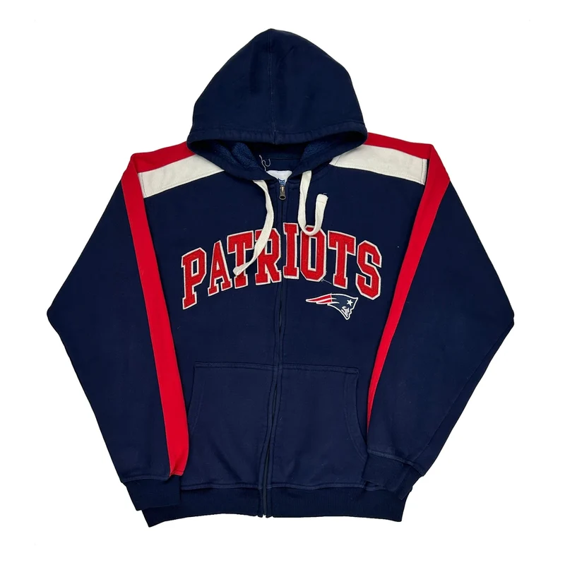 Patriots Nfl Hoodie - XL Navy Cotton