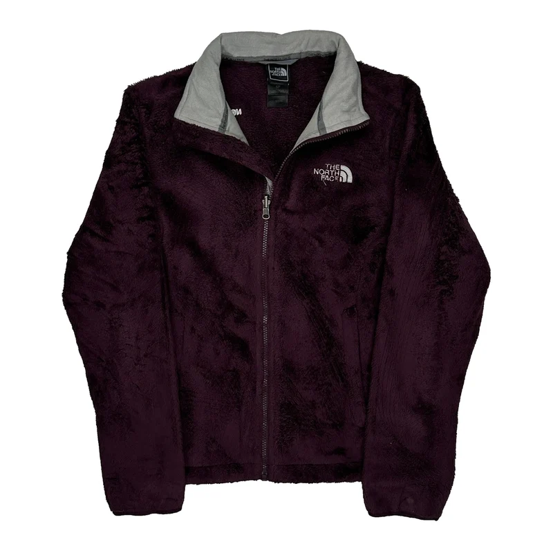 The North Face Fleece Jacket - Small Purple Polyester