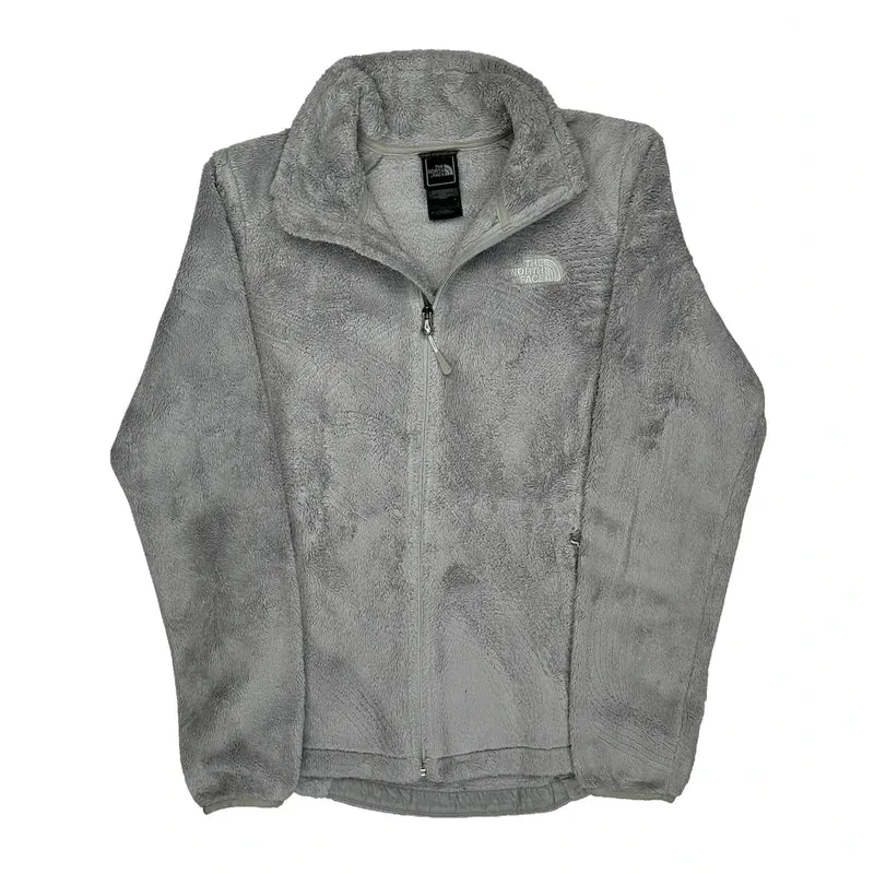 The North Face Fleece Jacket - Small Grey Polyester
