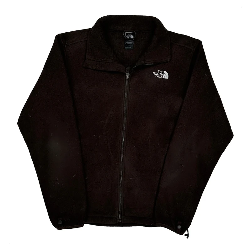 The North Face Fleece Jacket - Medium Black Polyester