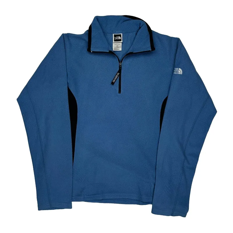 The North Face Fleece - Large Blue Polyester