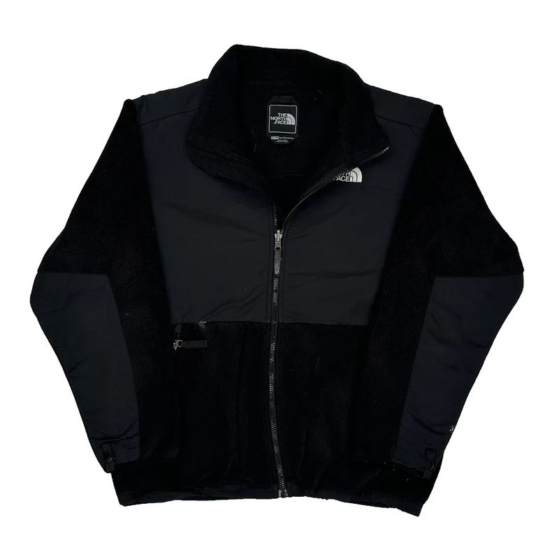 Boys The North Face Denali Fleece Jacket - XL Black Polyester