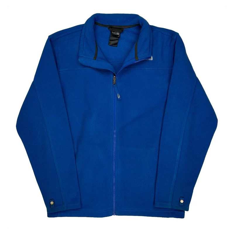 The North Face Fleece Jacket - Medium Blue Polyester