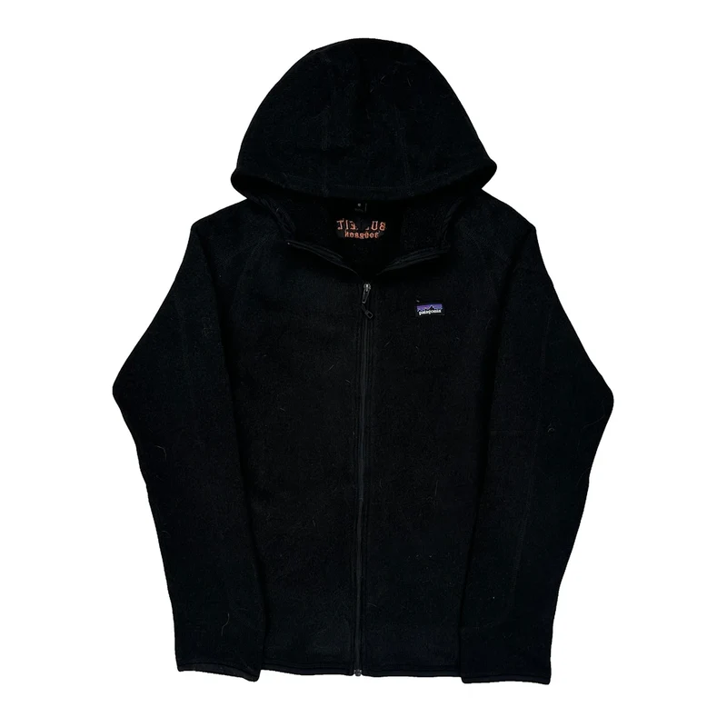 Bulleit Bourbon Patagonia Fleece Jacket - Medium Black Polyester