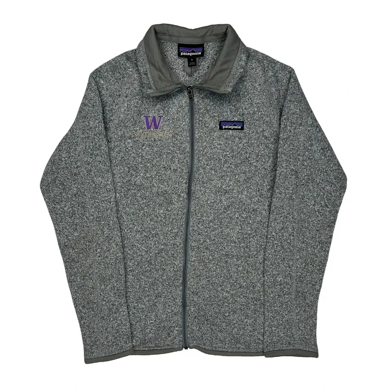 Patagonia Fleece Jacket - Small Grey Polyester