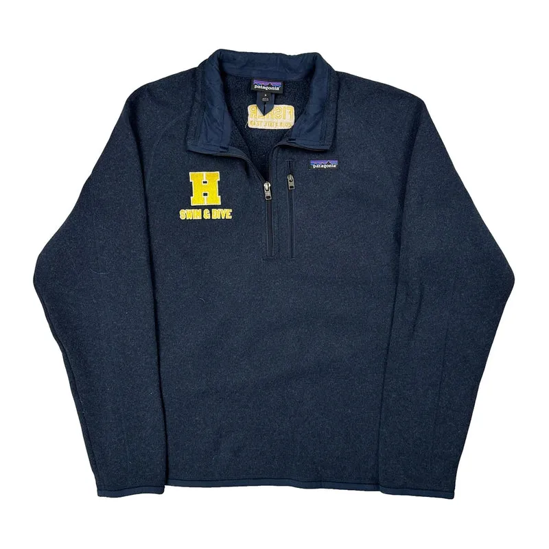 Swim & Dive Patagonia College Fleece - Medium Blue Polyester