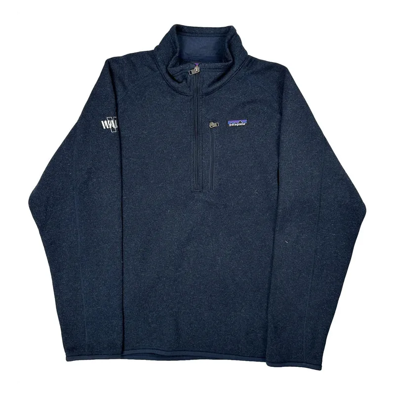Patagonia Fleece - Large Navy Polyester