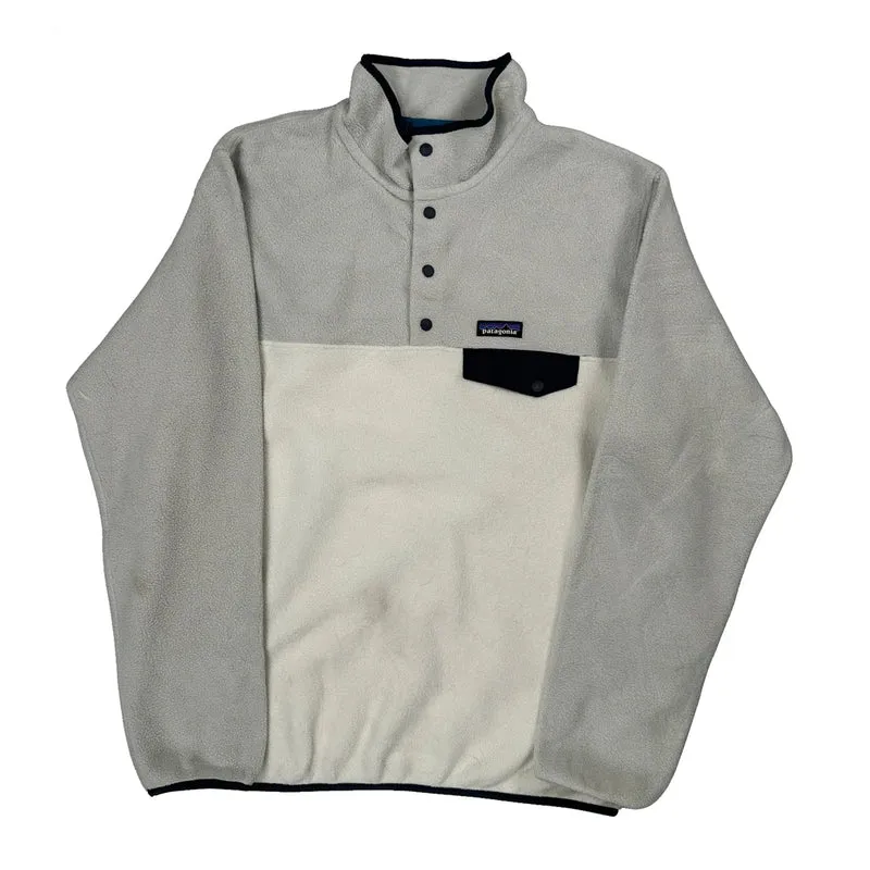 Patagonia T Snap Synchilla Fleece - XL Gray Polyester