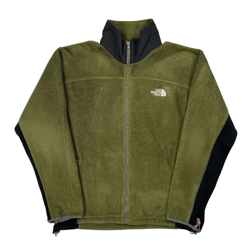 The North Face Fleece Jacket - Large Green Polyester