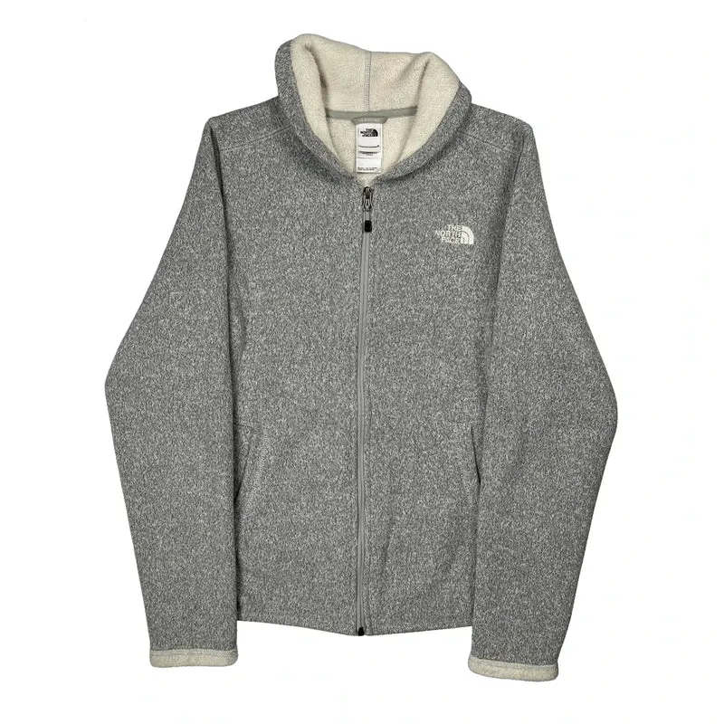 The North Face Fleece Jacket - Medium Gray Polyester