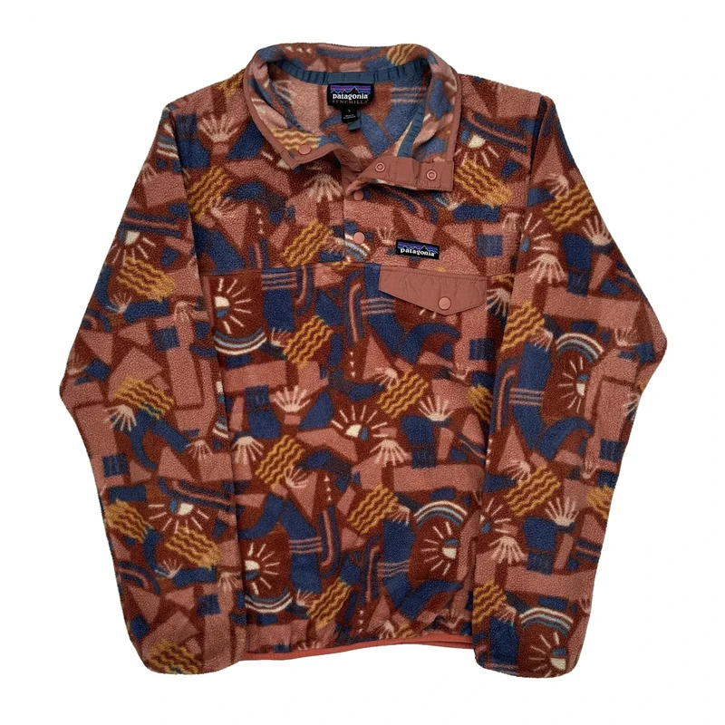 Rcgs Resolute Patagonia Synchilla T Snap Fleece - Small Multicoloured Polyester