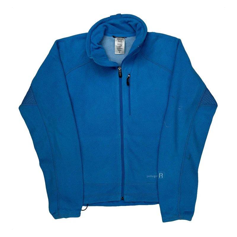 Patagonia Fleece Jacket - Medium Blue Polyester