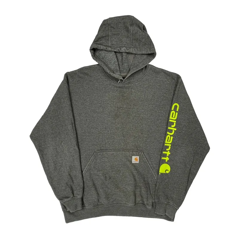 Carhartt Hoodie - Large Gray Cotton