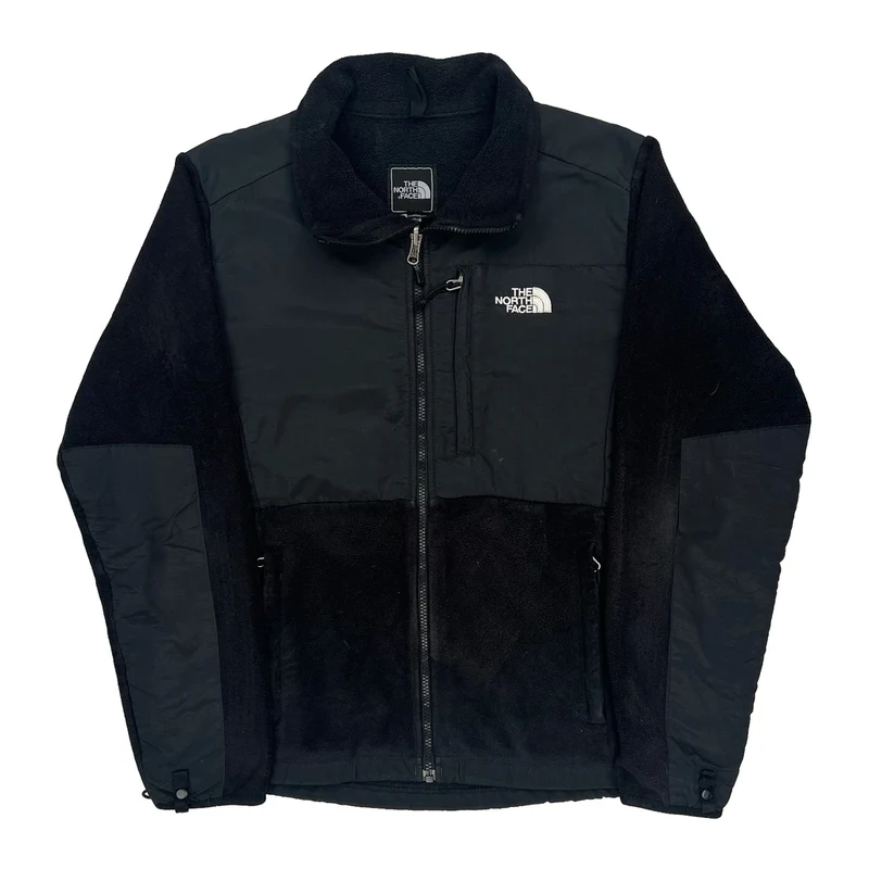 The North Face Denali Fleece Jacket - Large Black Polyester