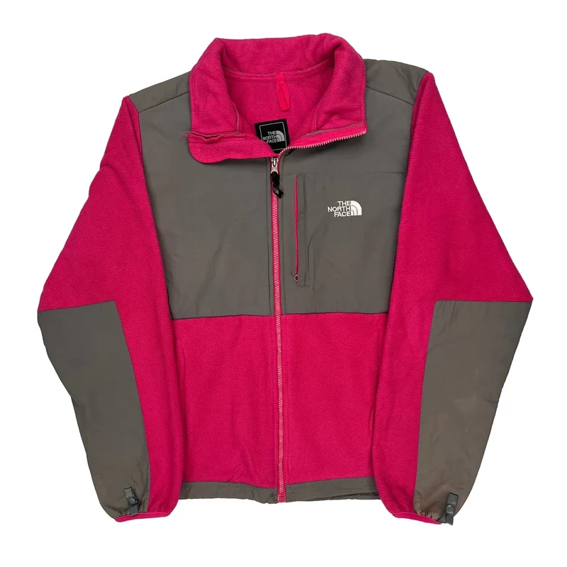 The North Face Fleece Jacket - XL Pink Polyester
