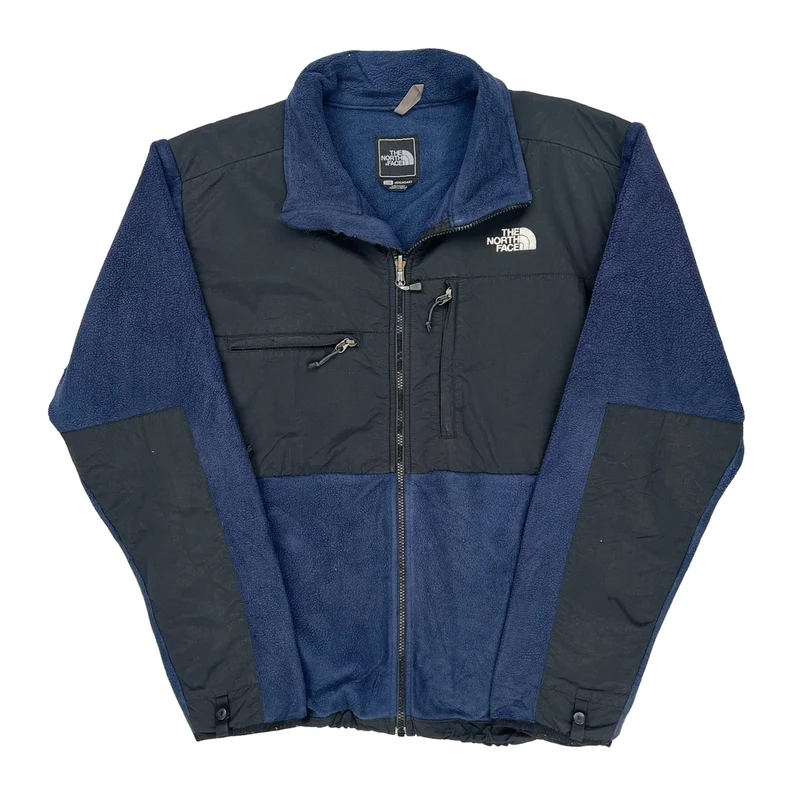 The North Face Denali Fleece Jacket - Large Blue Polyester