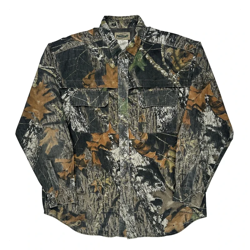Fieldmaster Camo Shirt - Large Camo Cotton Blend