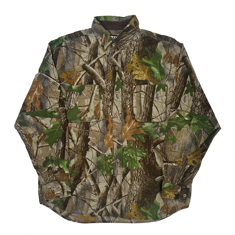 Walls Camo Shirt - Large Camo Cotton