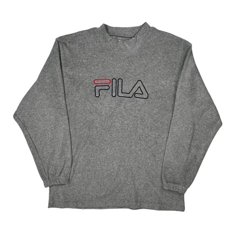 Fila Fleece - Large Gray Polyester