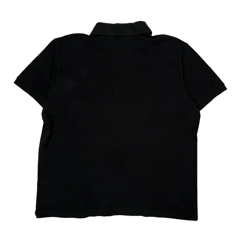 Lacoste Polo Shirt - XL Black Cotton