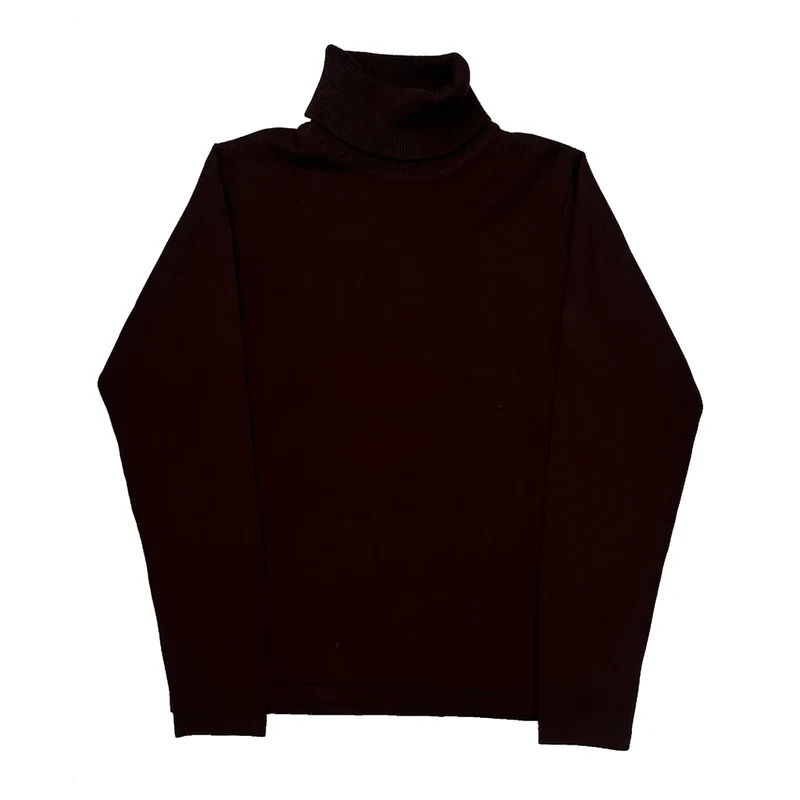 Ralph Lauren Petite Sweater - Small Brown Wool Blend