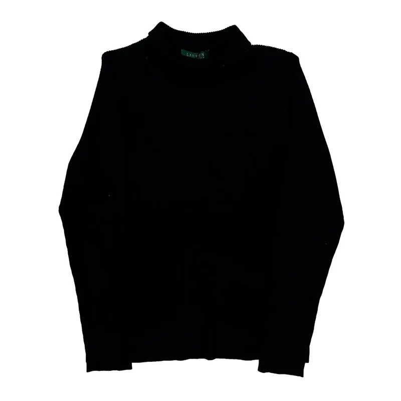 Ralph Lauren Sweater - Large Black Cotton
