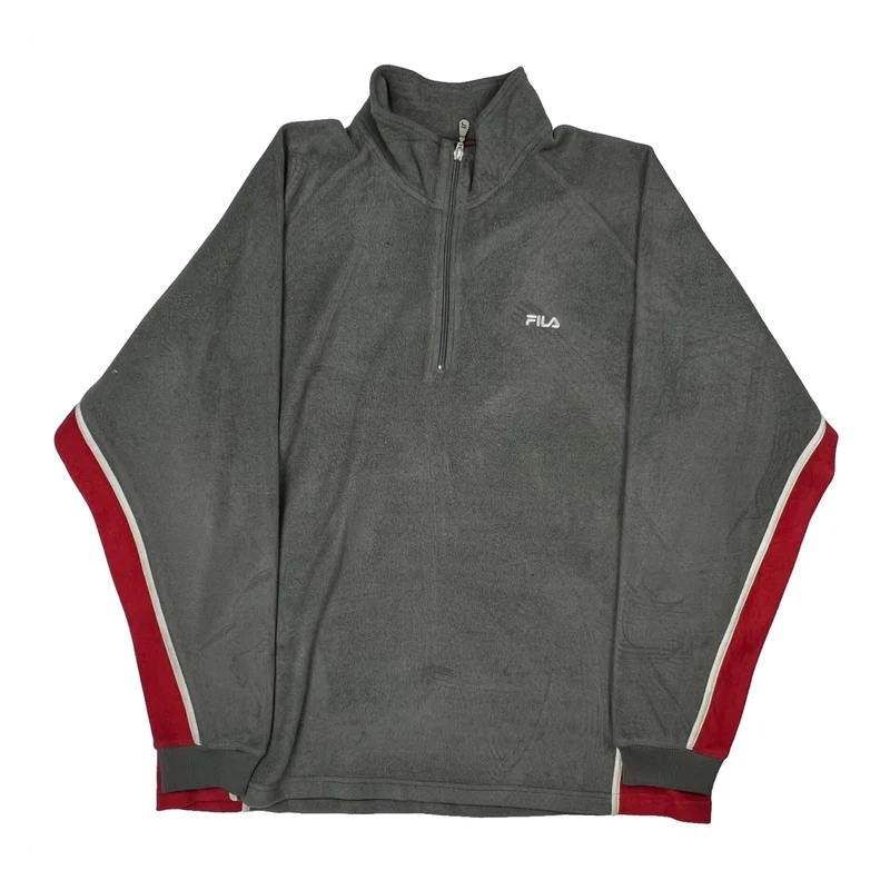 Fila Fleece - 2XL Gray Polyester