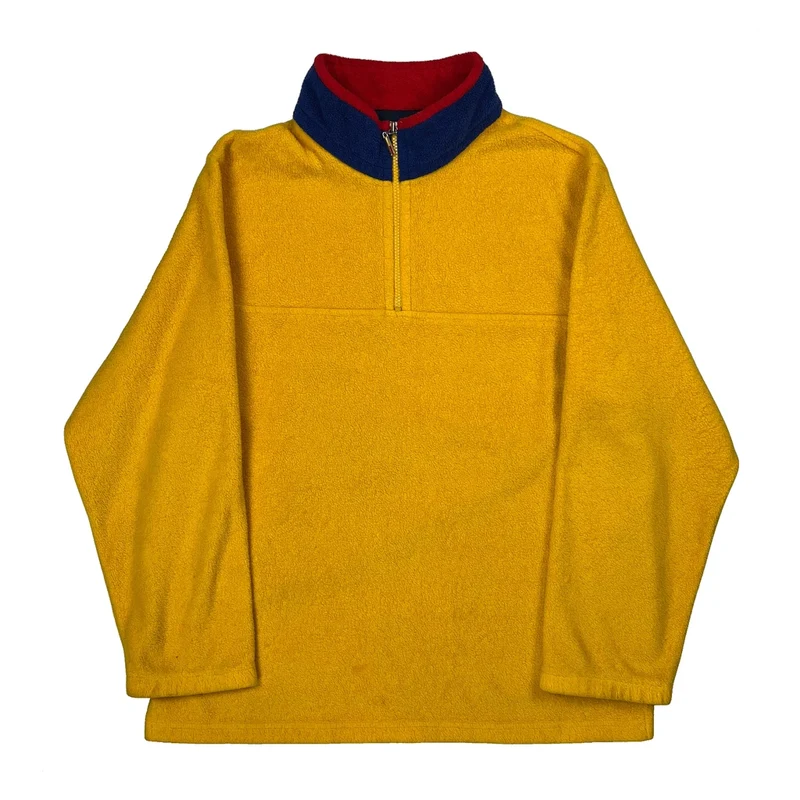 Tommy Hilfiger Fleece - XL Yellow Polyester