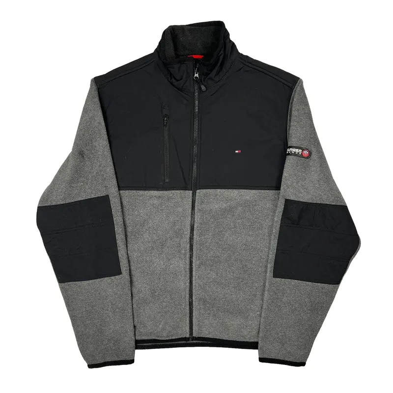 Tommy Hilfiger Fleece Jacket - Medium Black Polyester