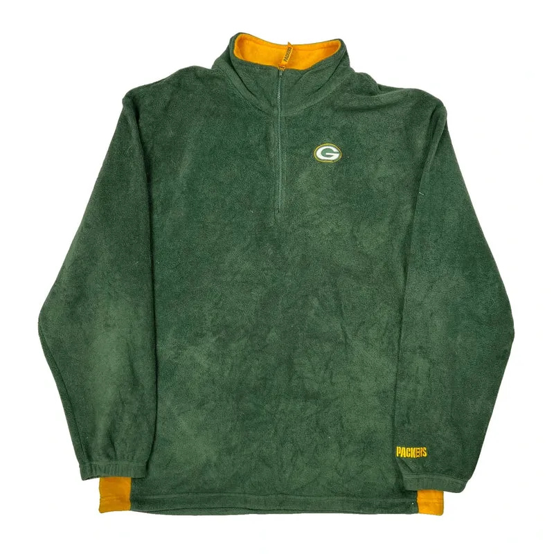Packers Nfl Football Fleece - Large Green Polyester