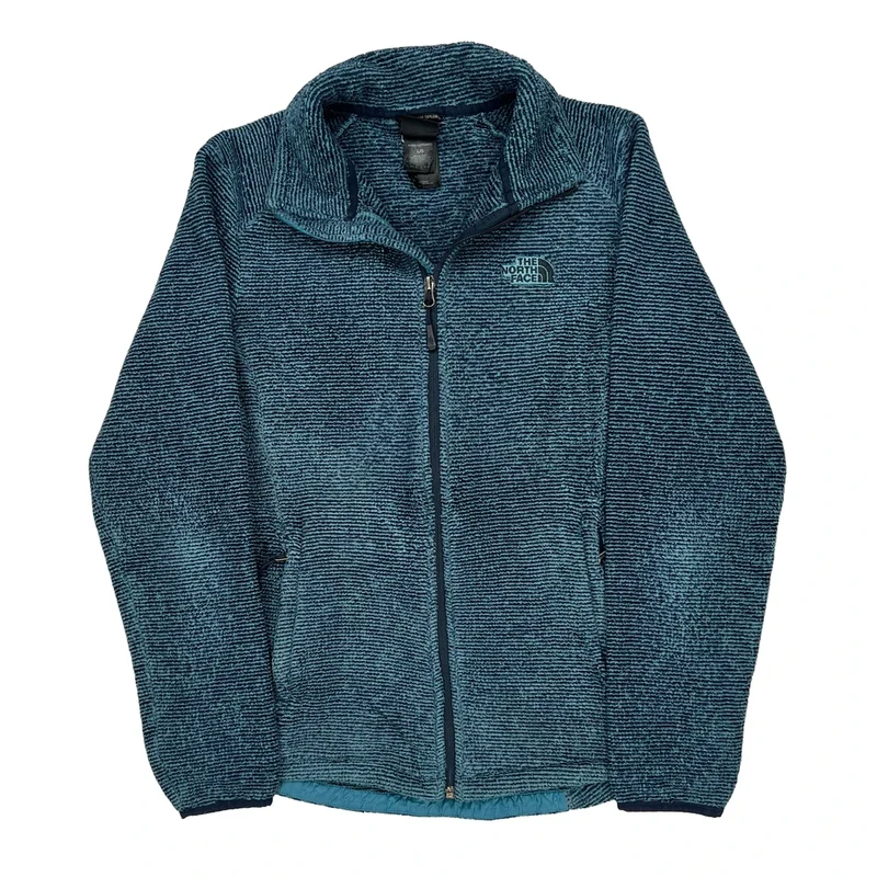 The North Face Fleece Jacket - Large Blue Polyester
