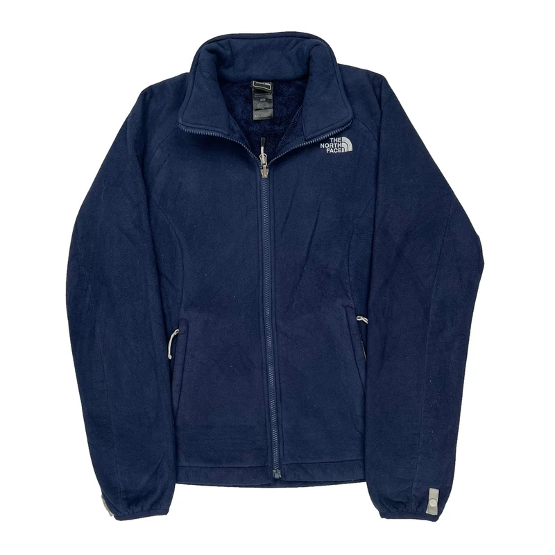 The North Face Fleece Jacket - Medium Blue Polyester