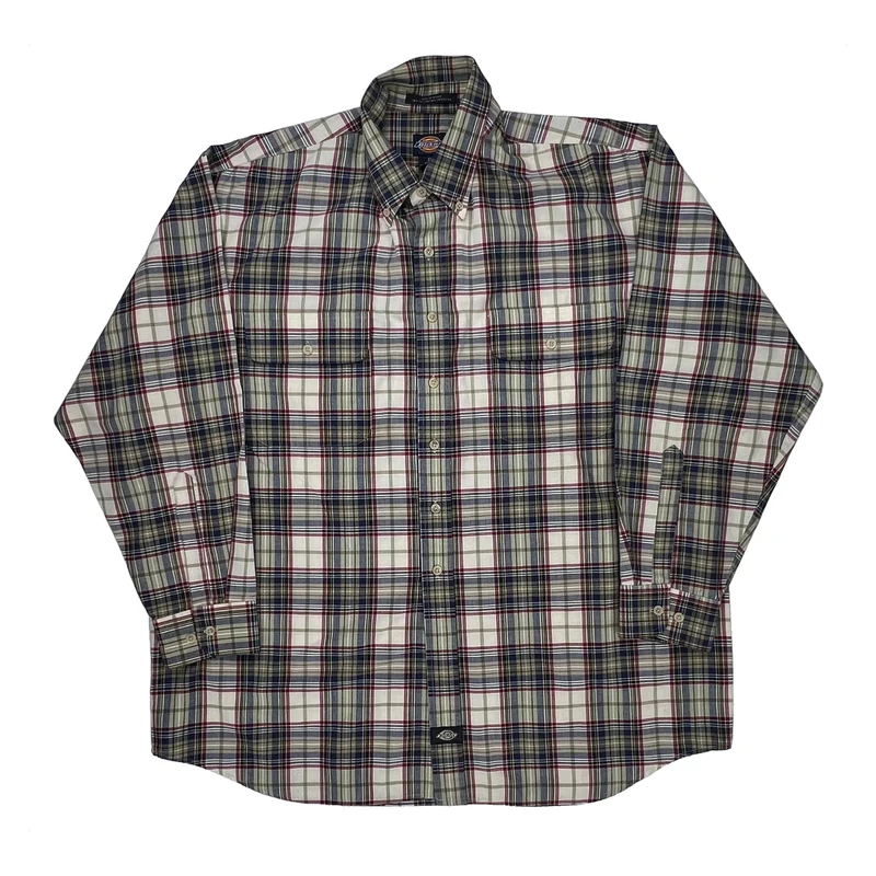 Dickies Checked Shirt - XL Multicoloured Cotton Blend