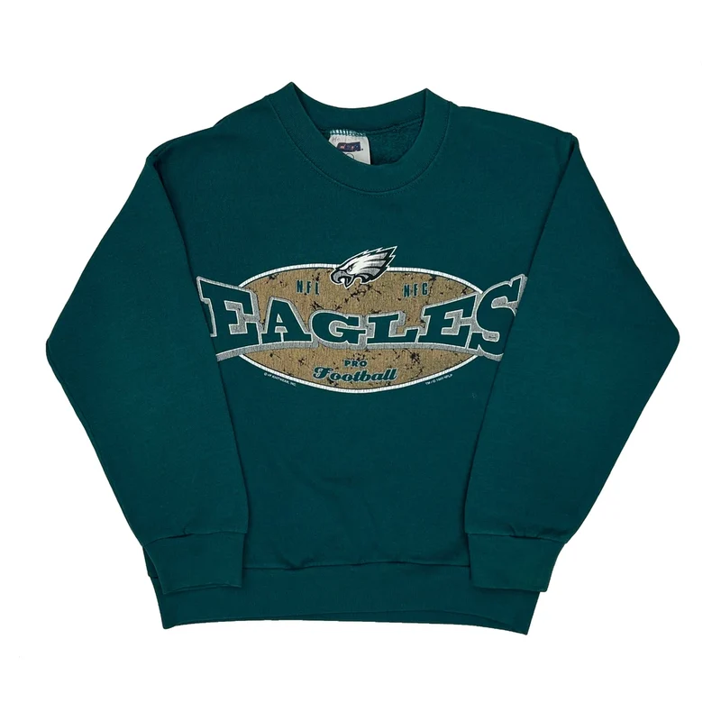 Age 8 Csa Eagles Sweatshirt - Small Green Cotton