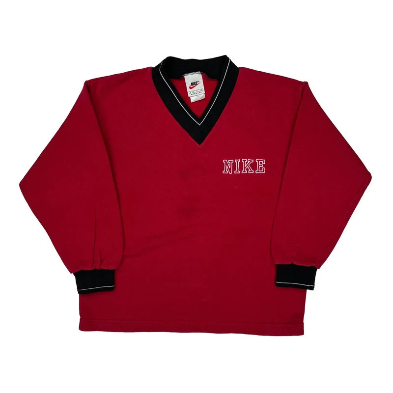 Age 8 Nike Sweatshirt - Small Red Cotton