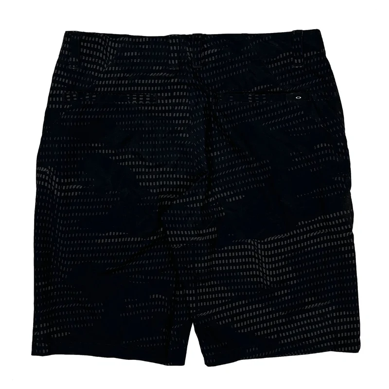Oakley Camo Shorts - 32W 10L Black Polyester