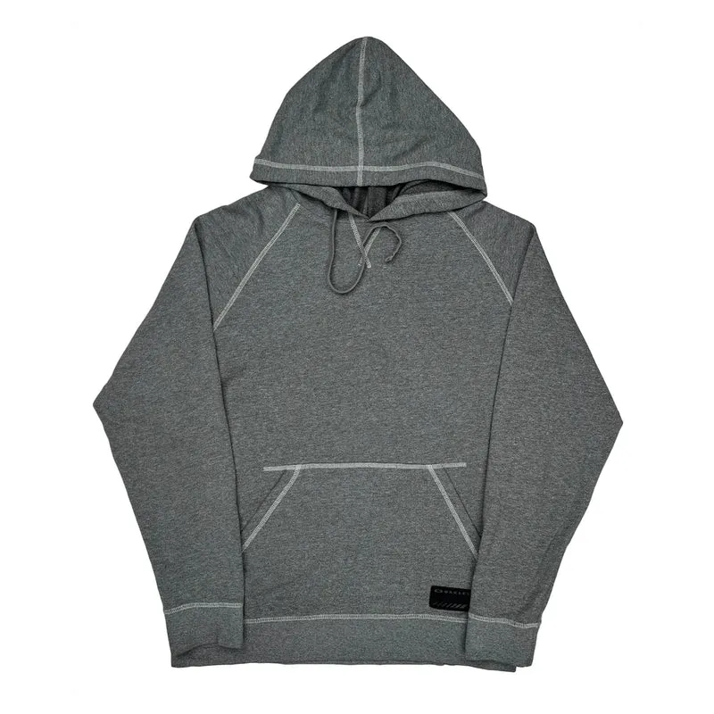 Oakley Hoodie - Medium Grey Cotton Blend