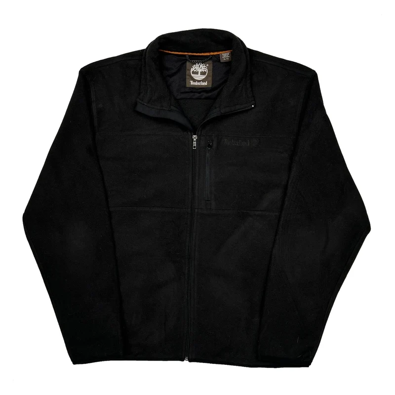Timberland Fleece Jacket - XL Black Polyester