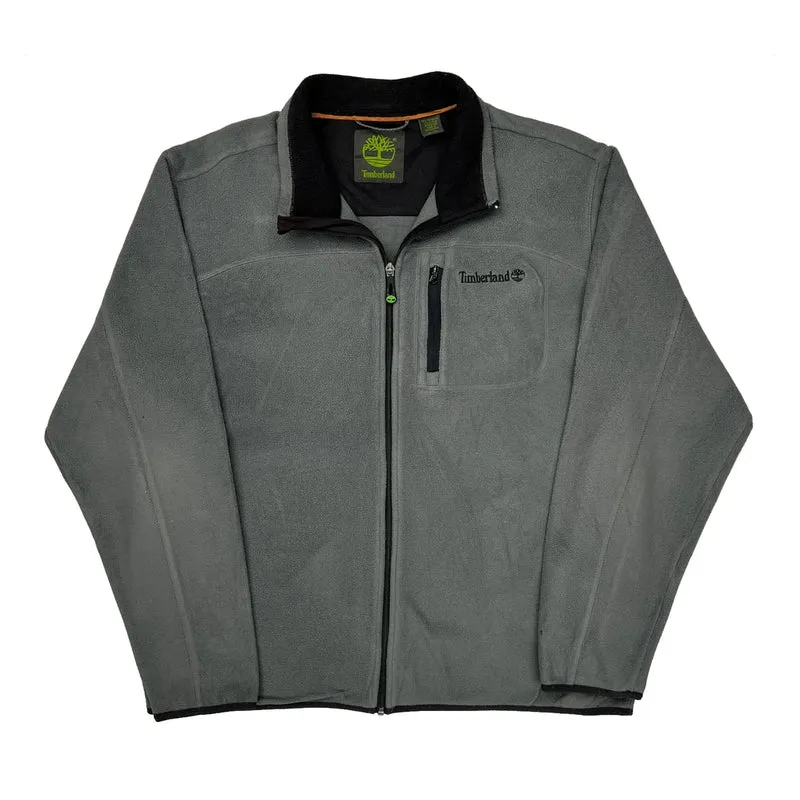 Timberland Fleece Jacket - XL Grey Polyester