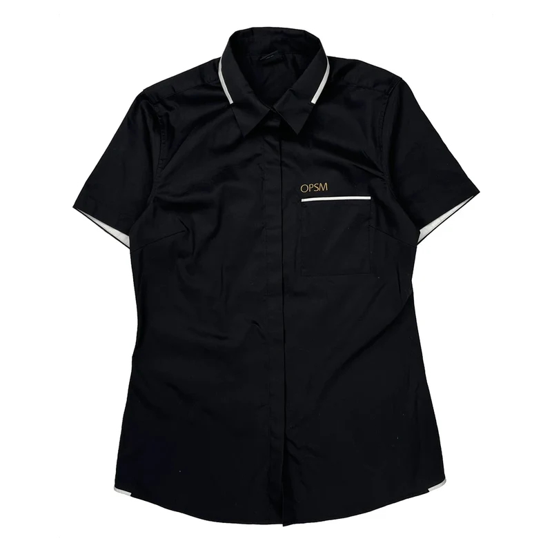 Oakley Shirt - Medium Black Cotton