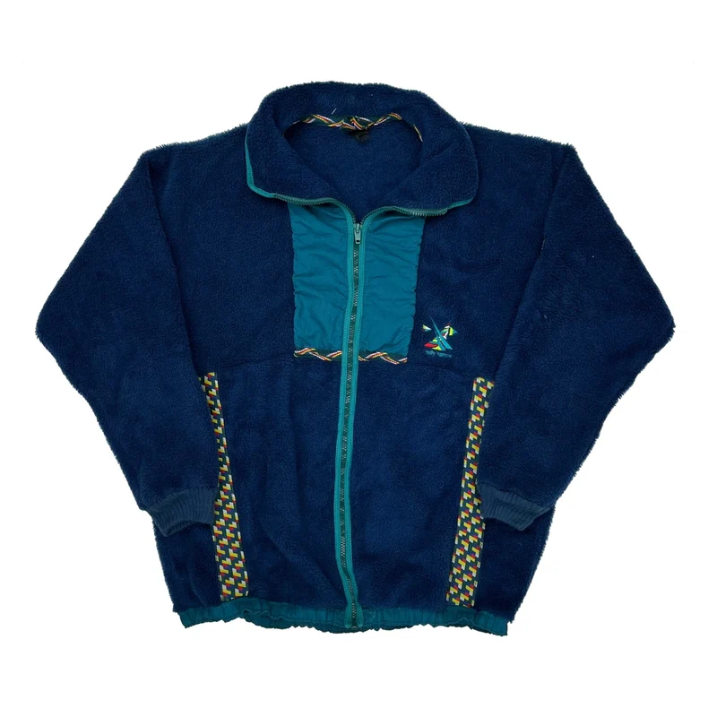 Helly Hansen Fleece Jacket - Medium Blue Polyester